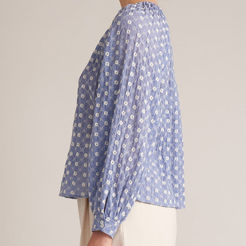 Bellerose Haiti Blouse - Blueworker