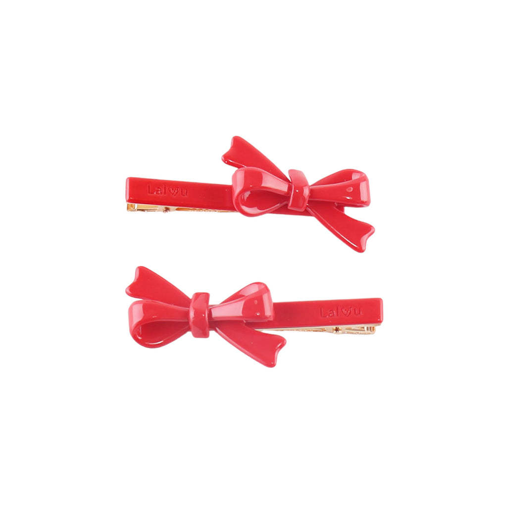 Lalou Acrylic Clips - Red