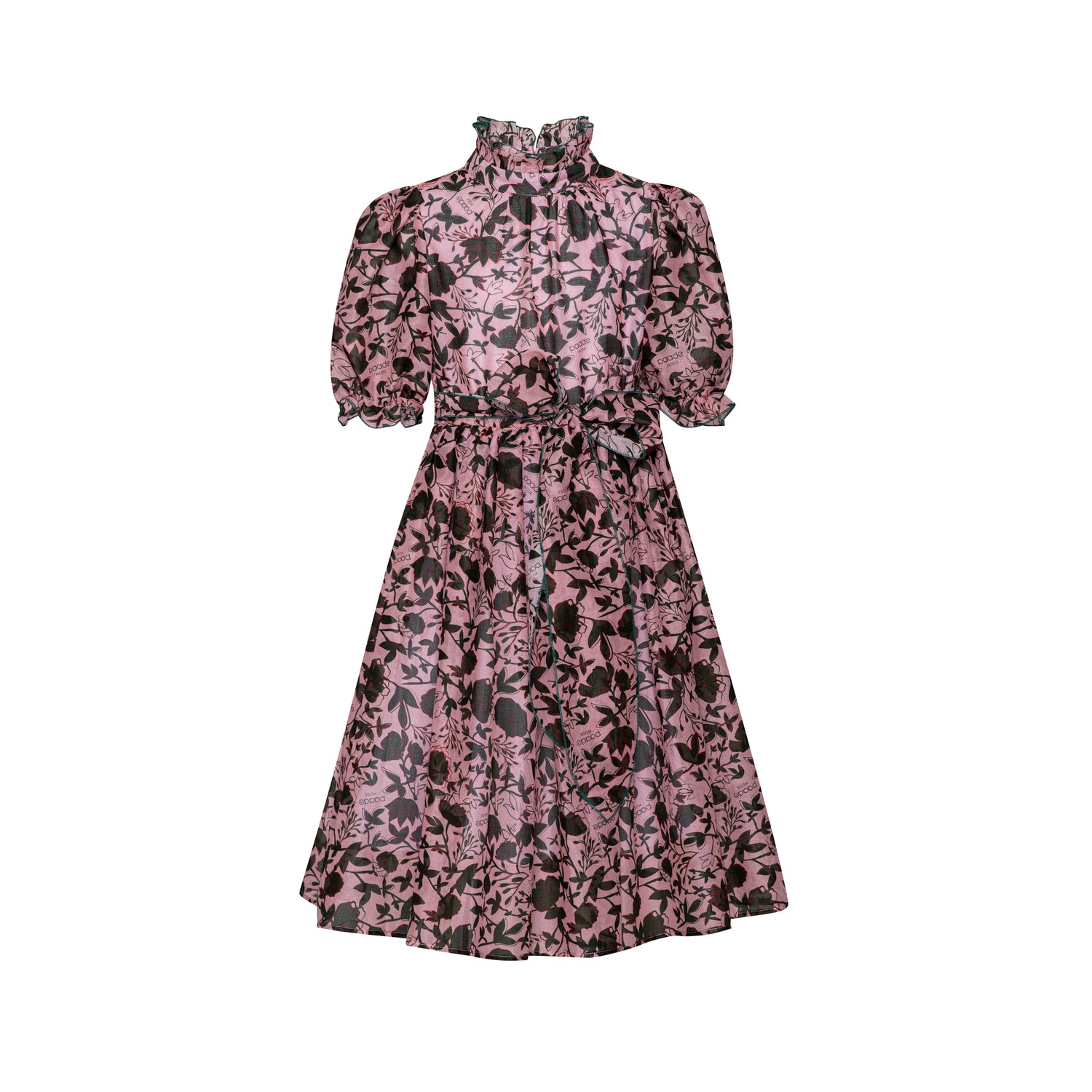 Paade Mode Chiffon Printed Maxi Dress - Pink