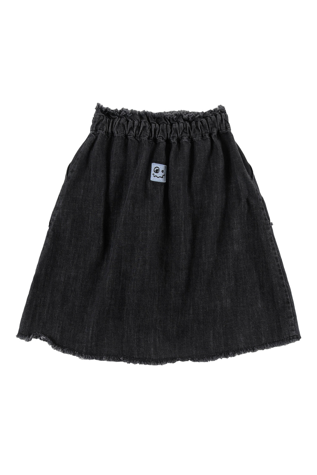 Loud Apparel Skirt - Black Acid Wash