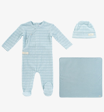 Kipp Textured Wrap Take Me Home Set - Blue