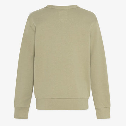 A076 Tom Logo Sweater - Light Olive