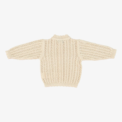 Bebe Organic Nora Knit 3Pc Set - Natural