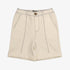 Belati Stitch Shorts - White