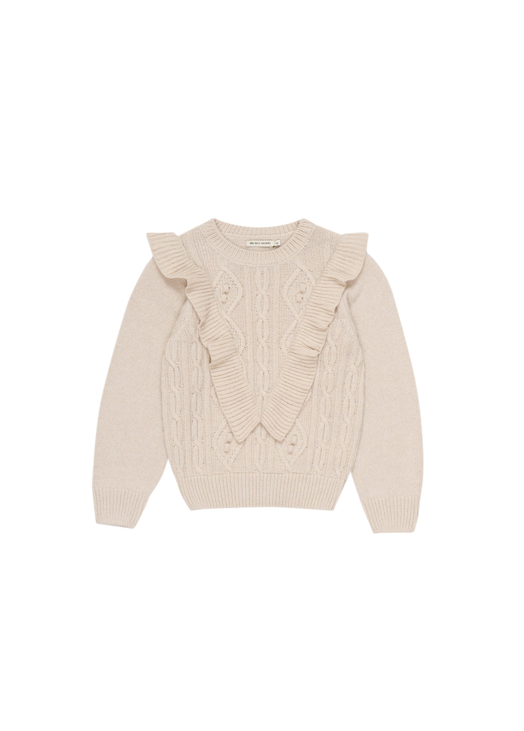 The New Society Lucia Sweater - Sand