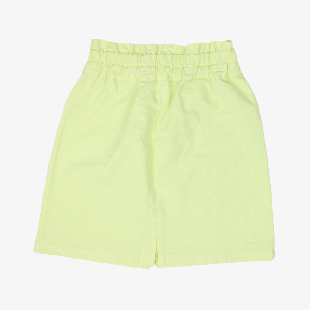 Raquette Canvas Skirt - Luminary Green