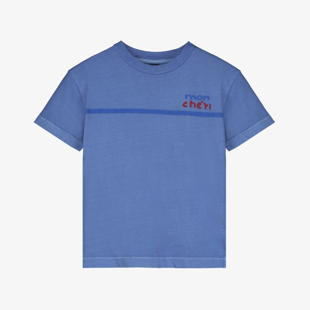 Bonmot Mon Cheri T-Shirt - Mid Blue