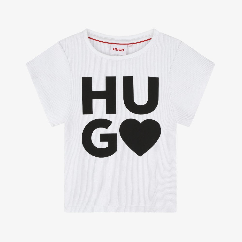 Hugo Logo T-Shirt - White