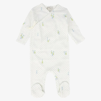 Bebe Organic Ida Wrap Take Me Home Set - Green Pear