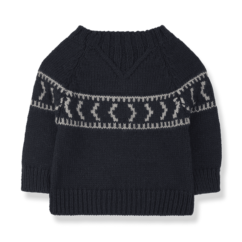 1+ In The Family Mieke Sweater - Navy
