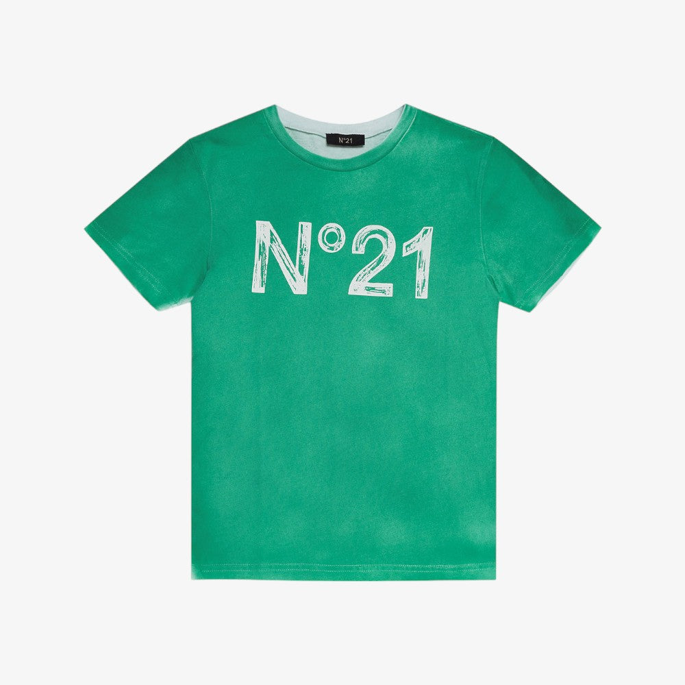 N21 SS Logo T-Shirt - Green