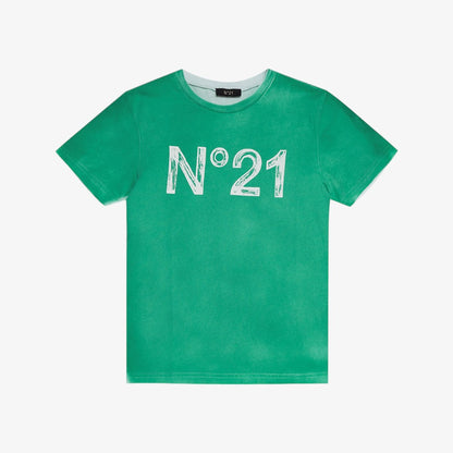 N21 SS Logo T-Shirt - Green