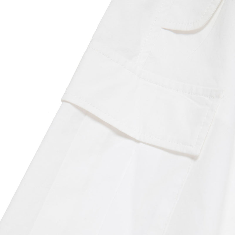 N21 Waisted Pocket Dress - White