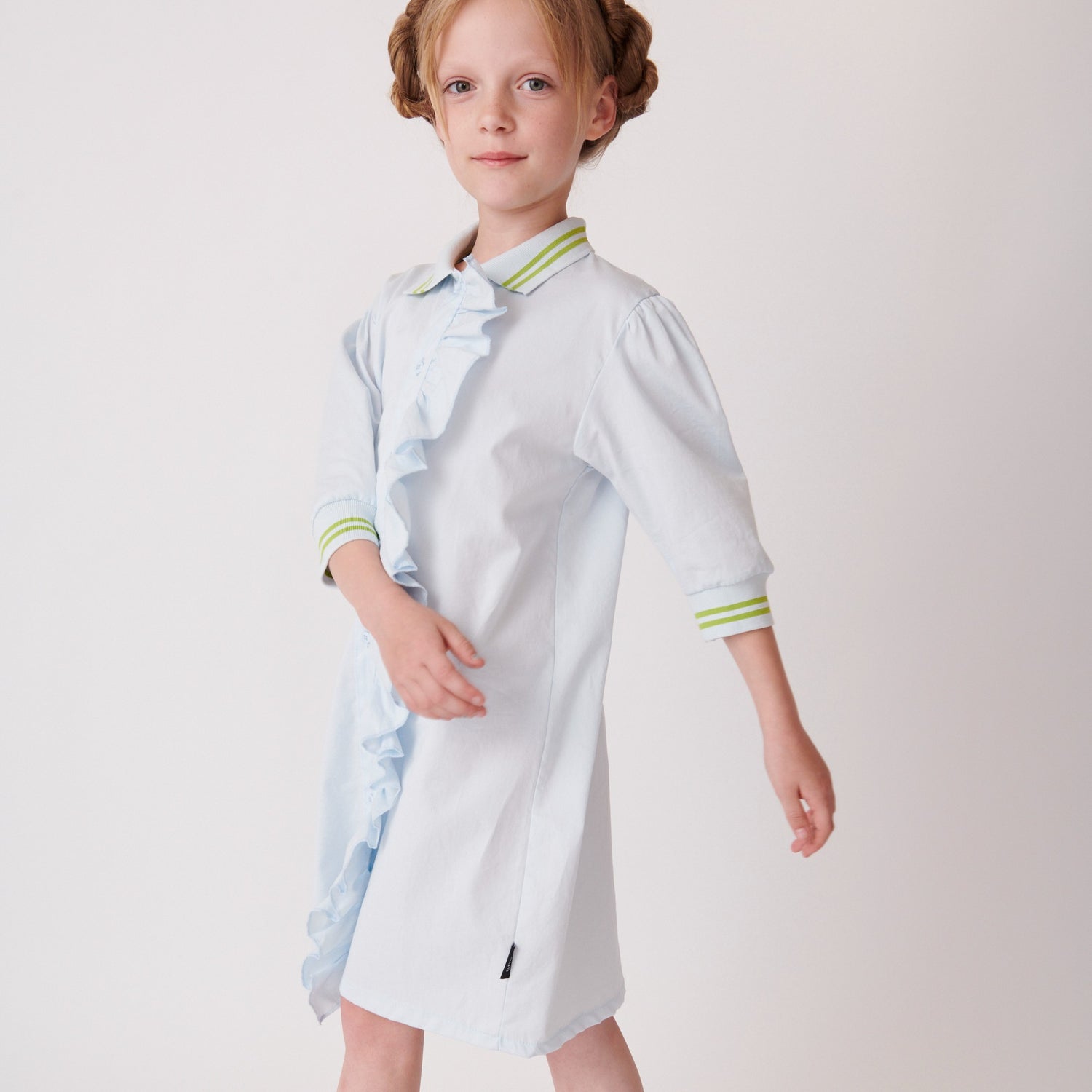 Loud Apparel Shirt Dress - Delicate Blue