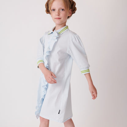 Loud Apparel Shirt Dress - Delicate Blue