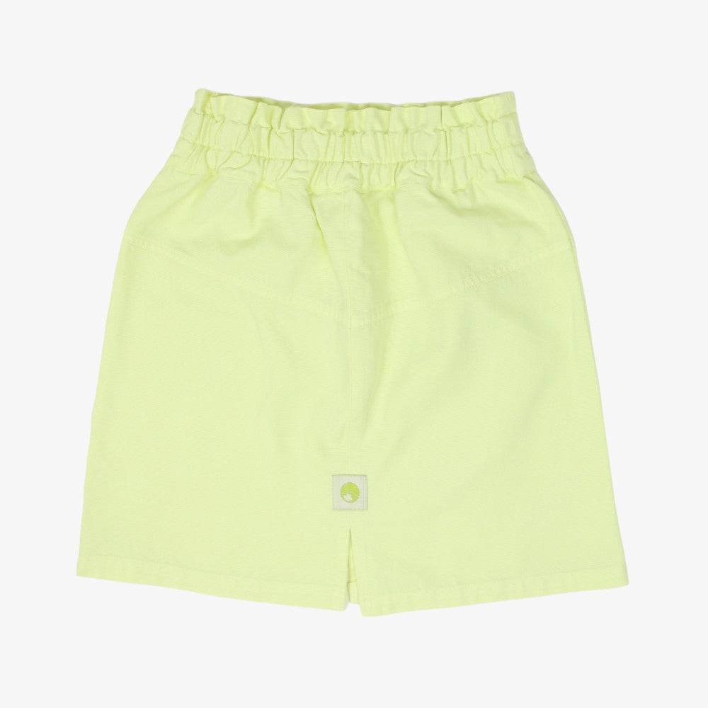 Raquette Canvas Skirt - Luminary Green