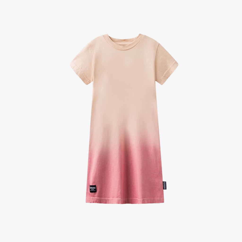 Ombre Dress - Hot Pink