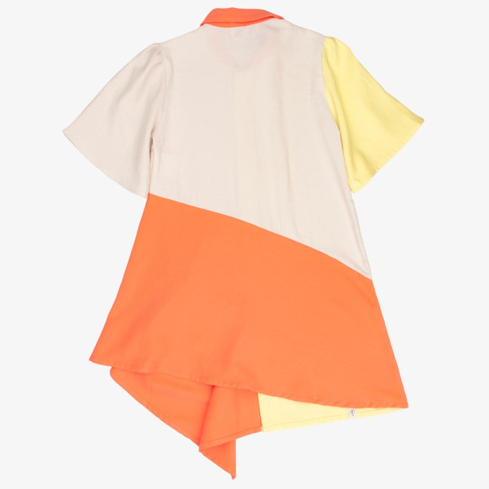 Bonnie &amp; The Gang Willia Shirt Dress - Biscuit-orange