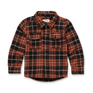Sproet & Sprout Flannel Shirt - Barn Red