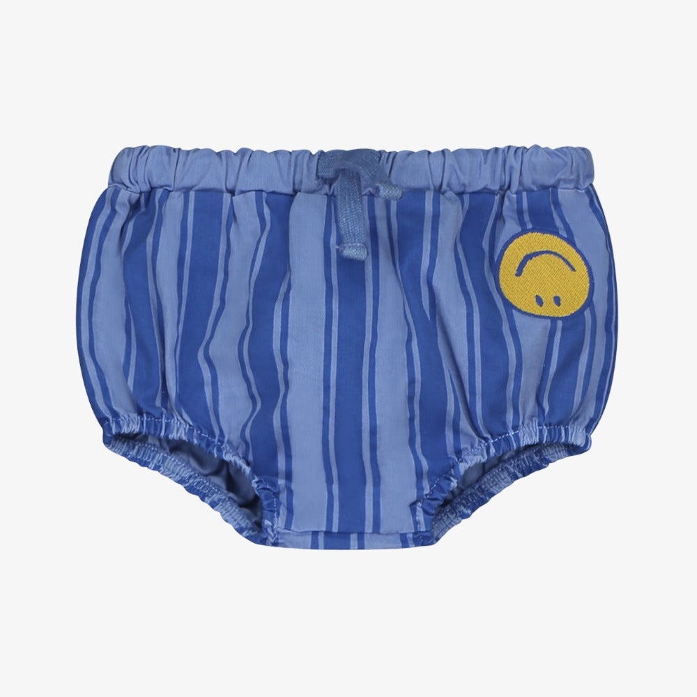 Bonmot Stripe Bloomer - Mid Blue