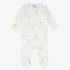 Bebe Organic Ida Wrap Footie - Green Pear