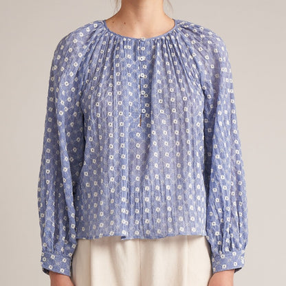 Bellerose Haiti Blouse - Blueworker