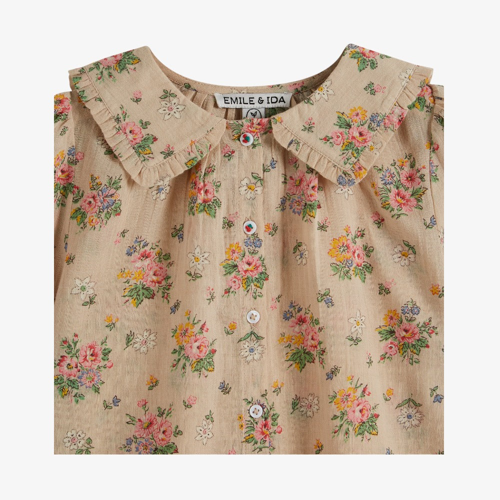 Emile Et Ida Vintage Blouse And Skirt - Floral