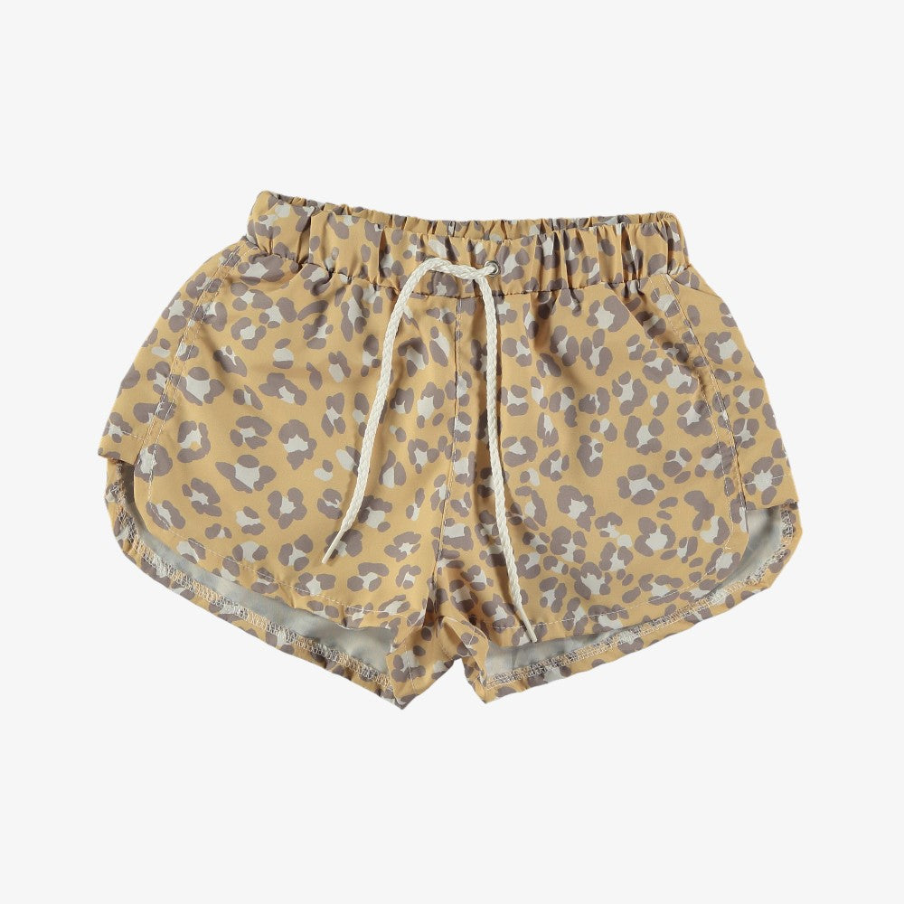 Tocoto Vintage Animal Print Swim Shorts - Leopard