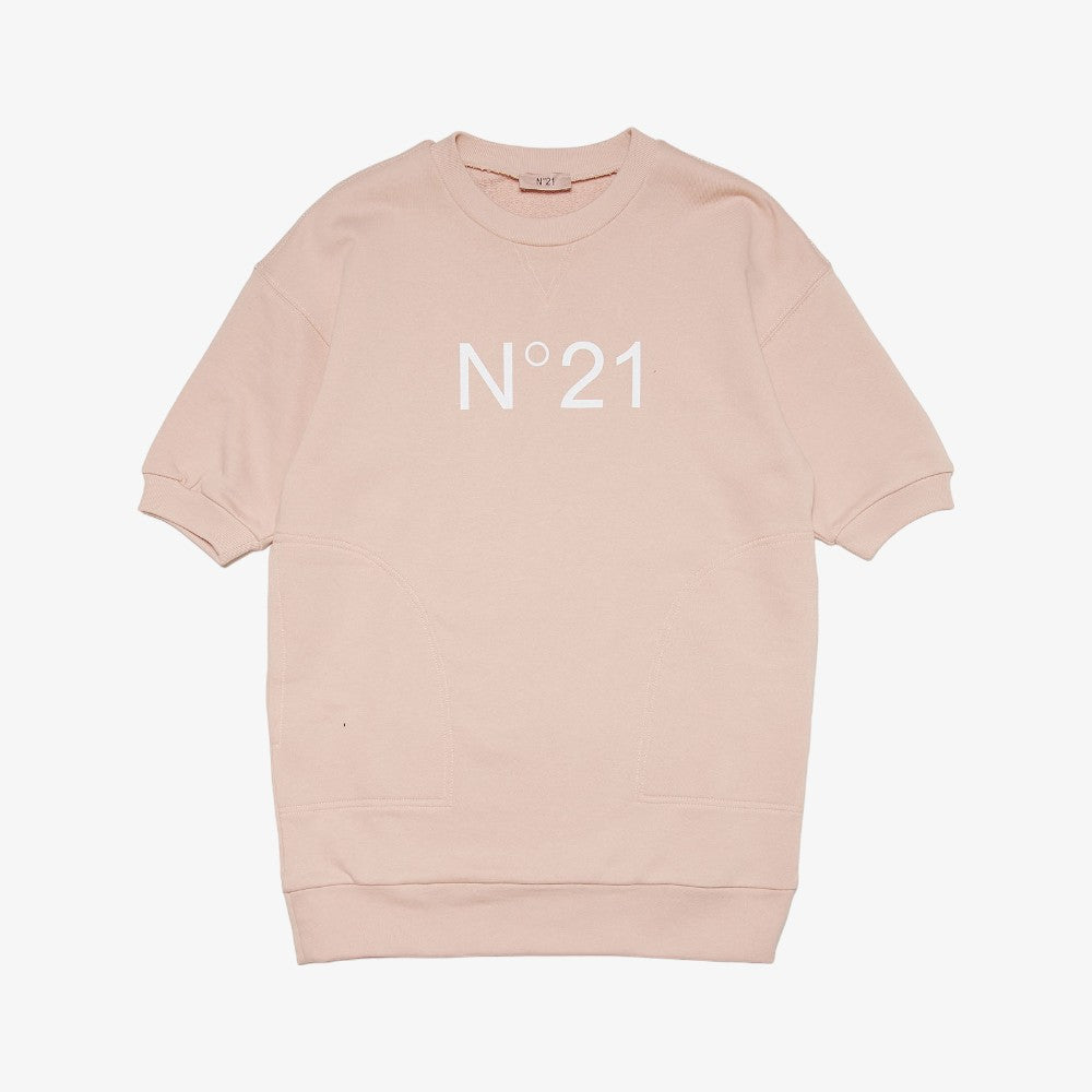 N21 Logo Sweatdress - Pink