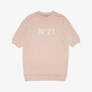N21 Logo Sweatdress - Pink