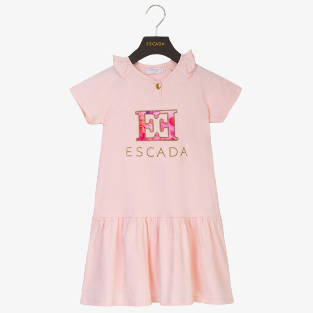 Escada Logo SS Dress - Pink