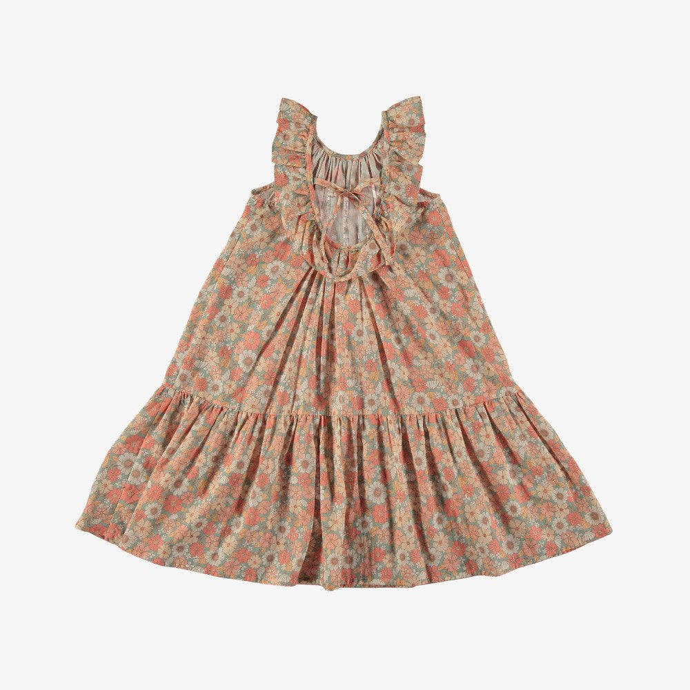 Tocoto Vintage Floral Dress  - Pink