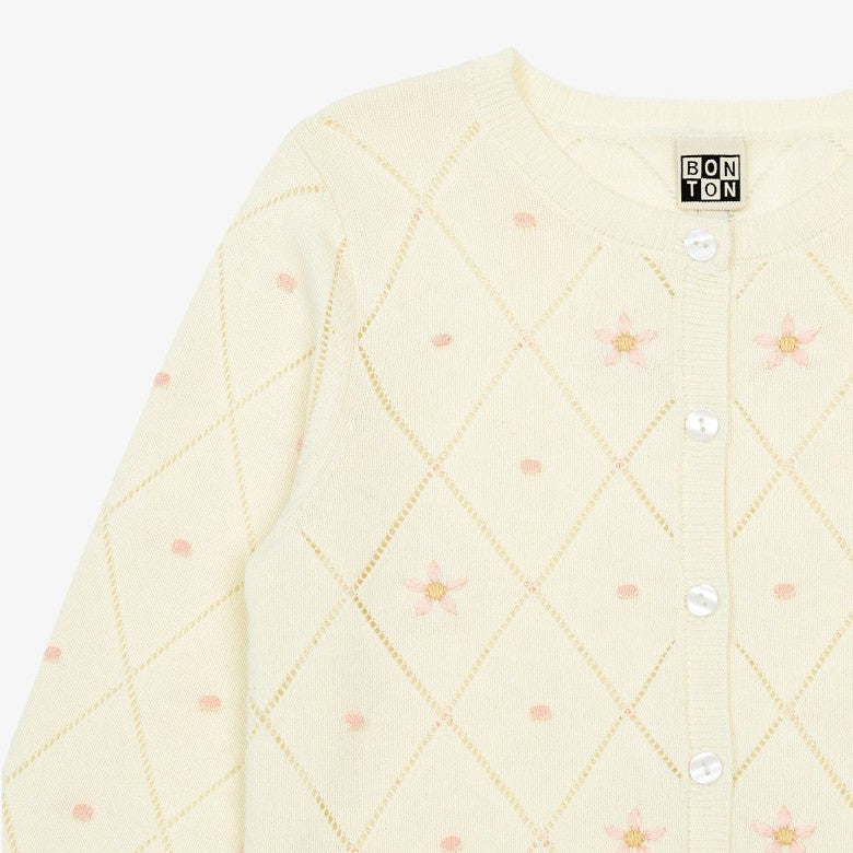 Bonton Lilou Cardigan - Cream