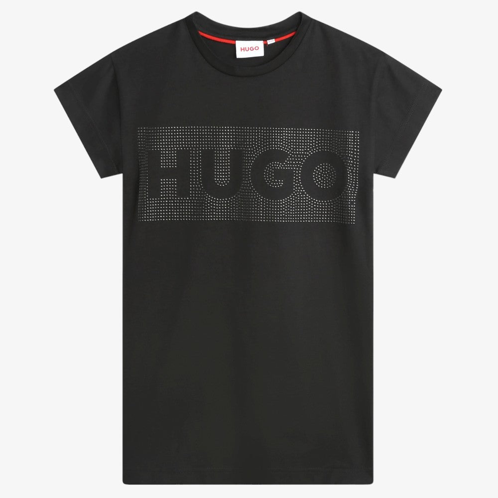 Hugo Logo Dress - Black