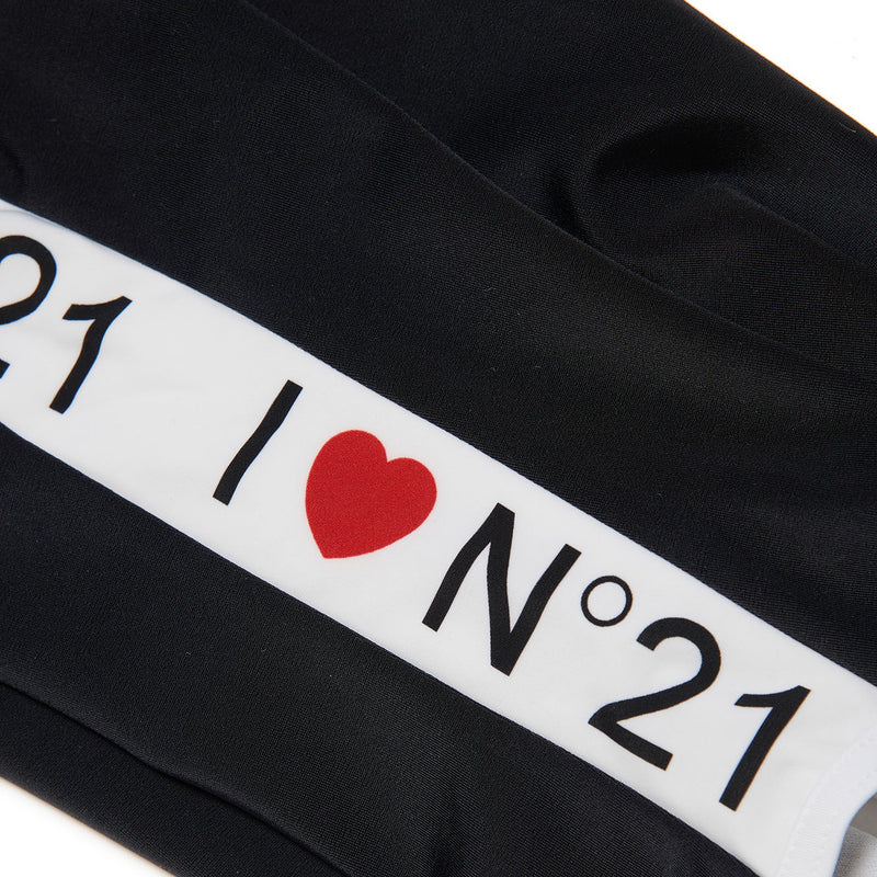 N21 Logo Swimsuit - Black