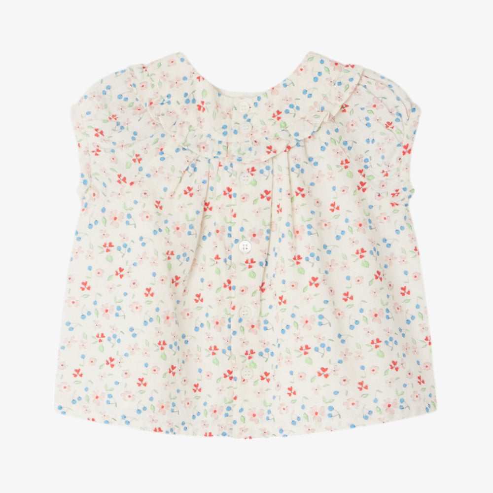 Bonpoint Line Blouse - Powder Pink