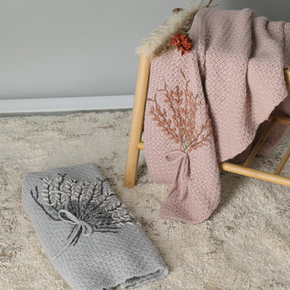 Inimini Knit Blanket - Ivory