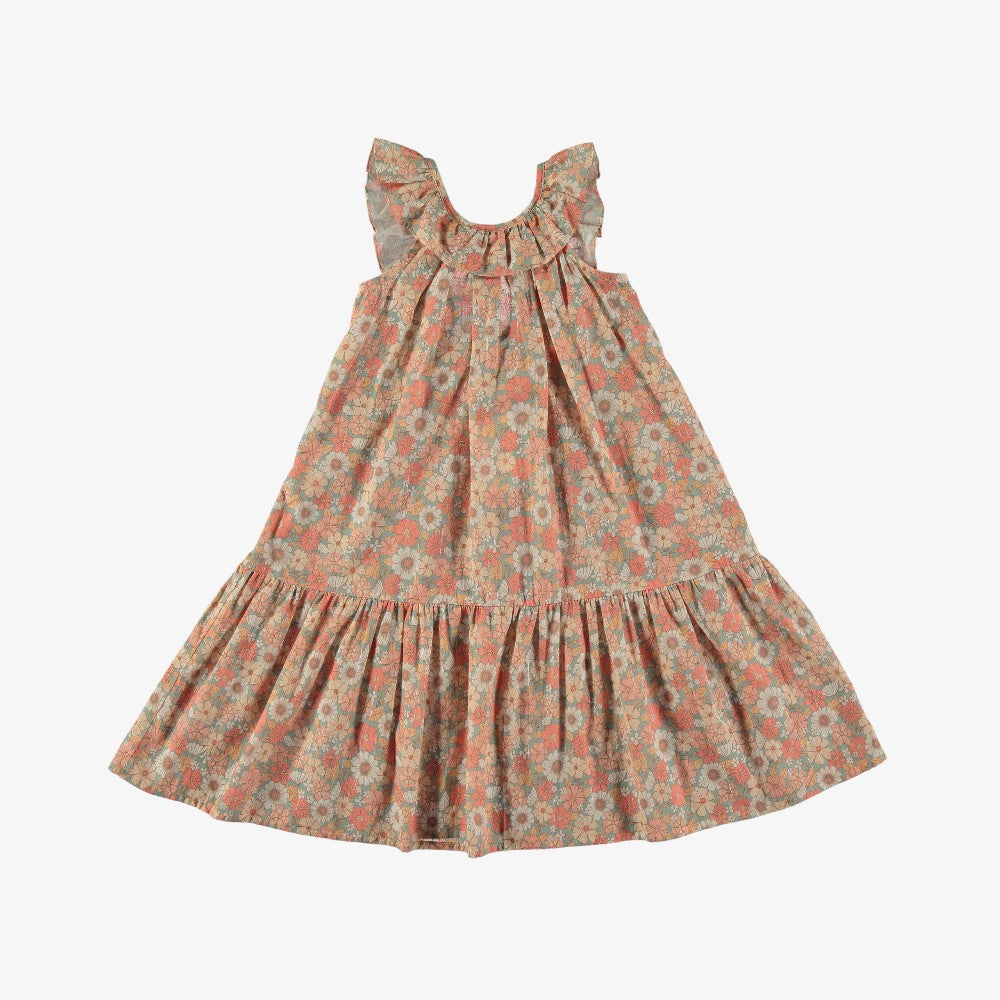 Tocoto Vintage Floral Dress  - Pink