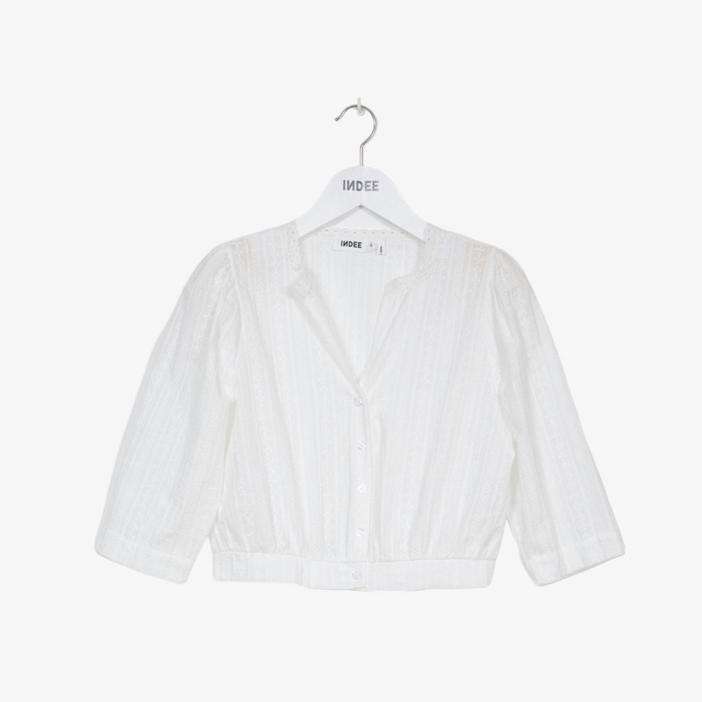Indee Piano Shirt - Off White