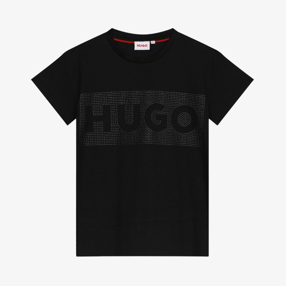Hugo Logo T-Shirt - Black
