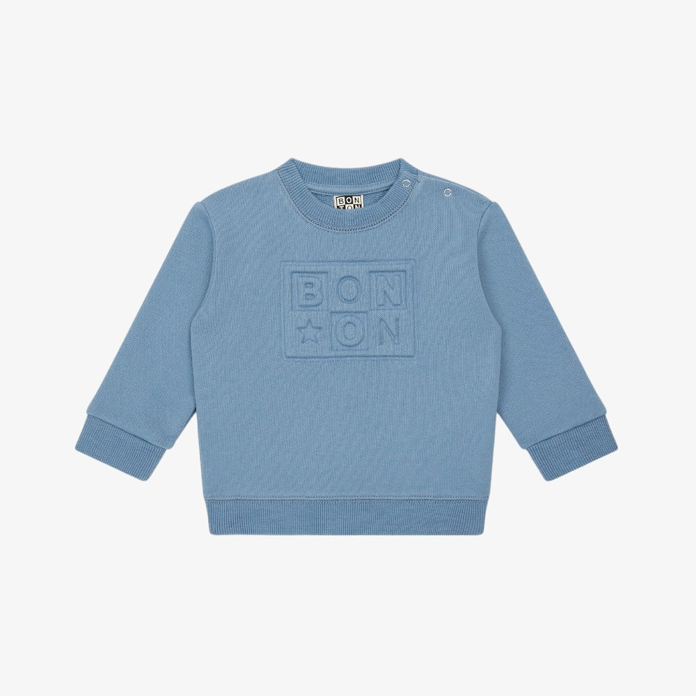 Bonton Smily Sweatshirt - Blue