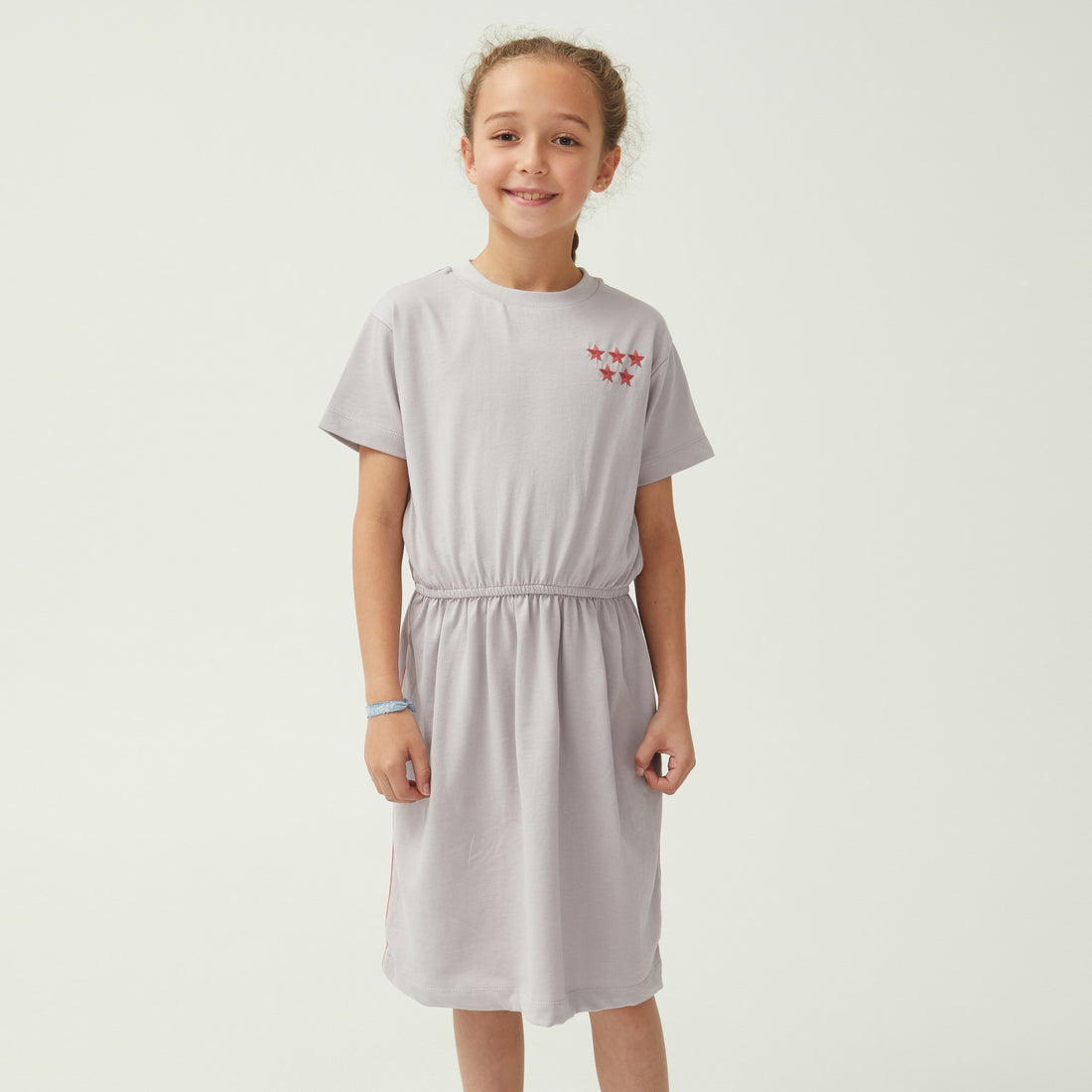 Raquette Stars Tennis Dress - Cloud Gray