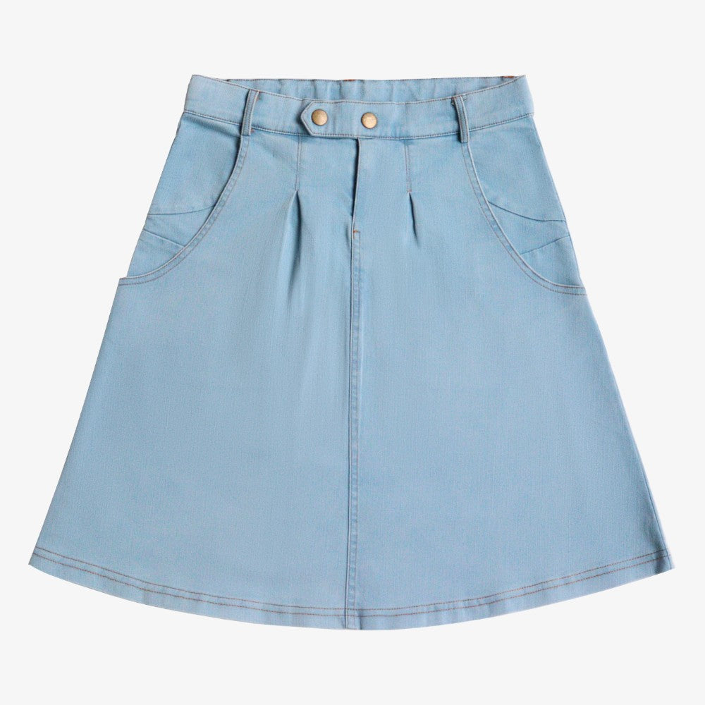 Kipp Denim Skirt - Blue