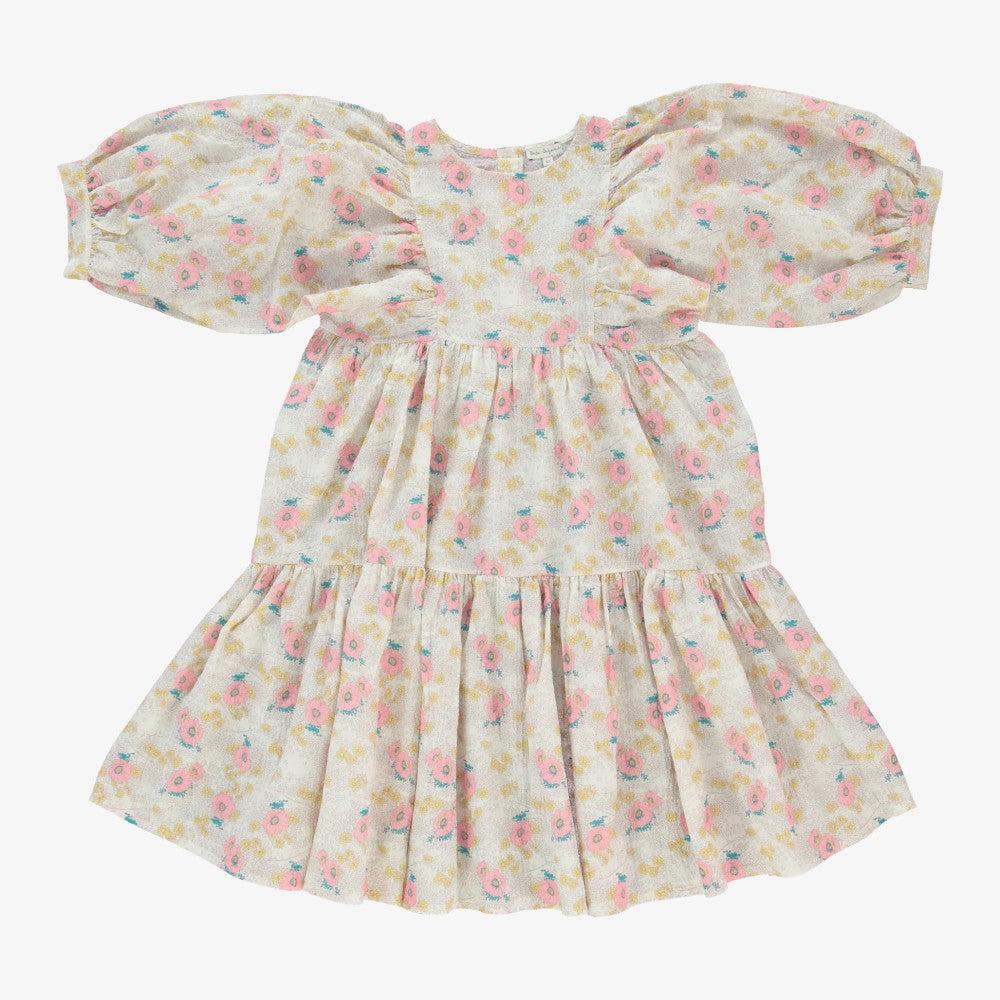 Bebe Organic June Dress - Sky Rose