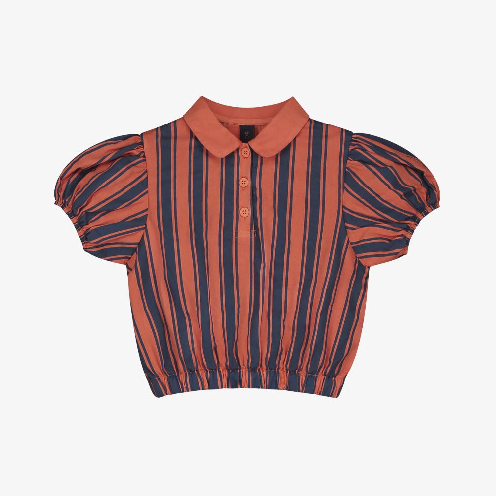 Bonmot Stripe Shirt - Saffron