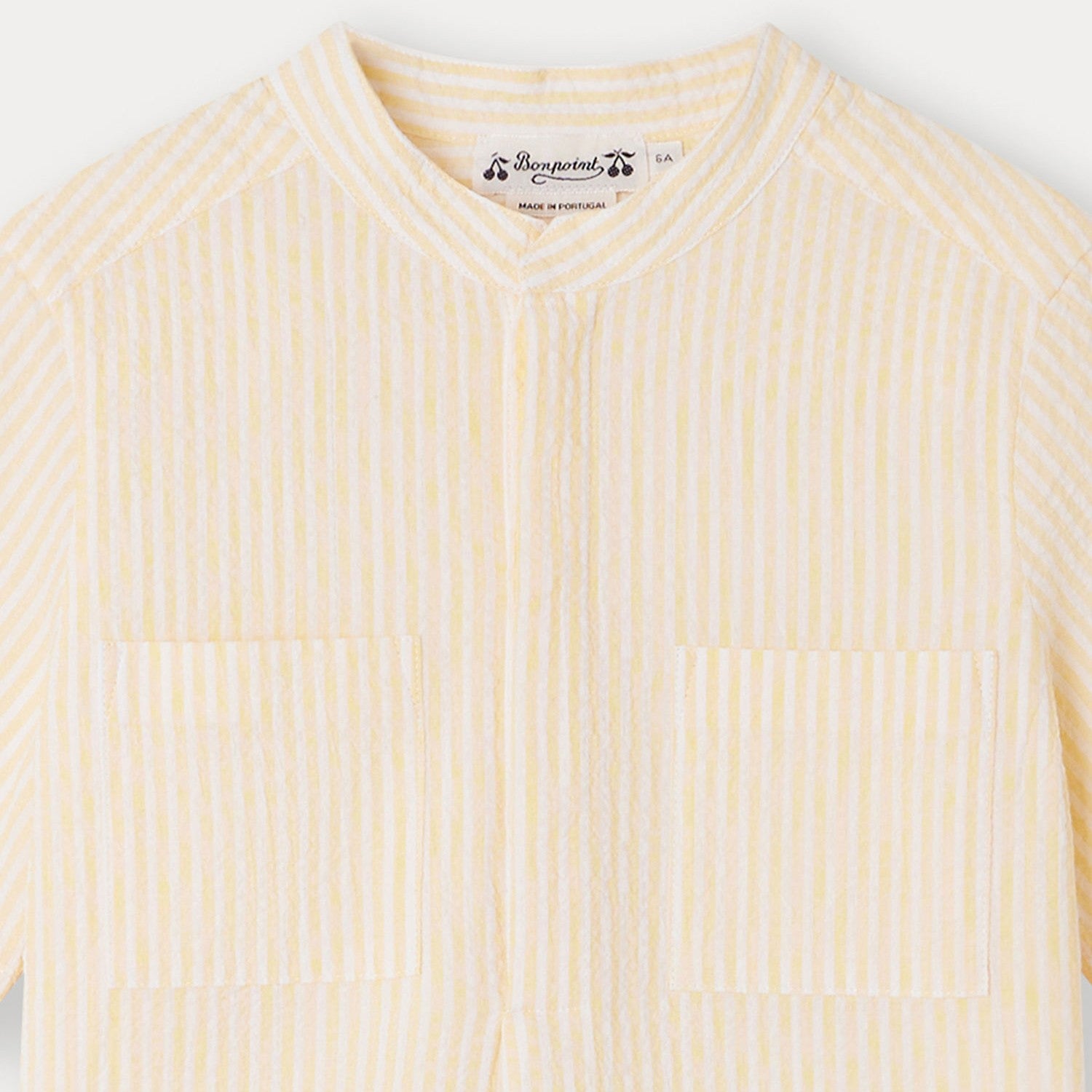 Bonpoint Cillian Shirt - Light Yellow