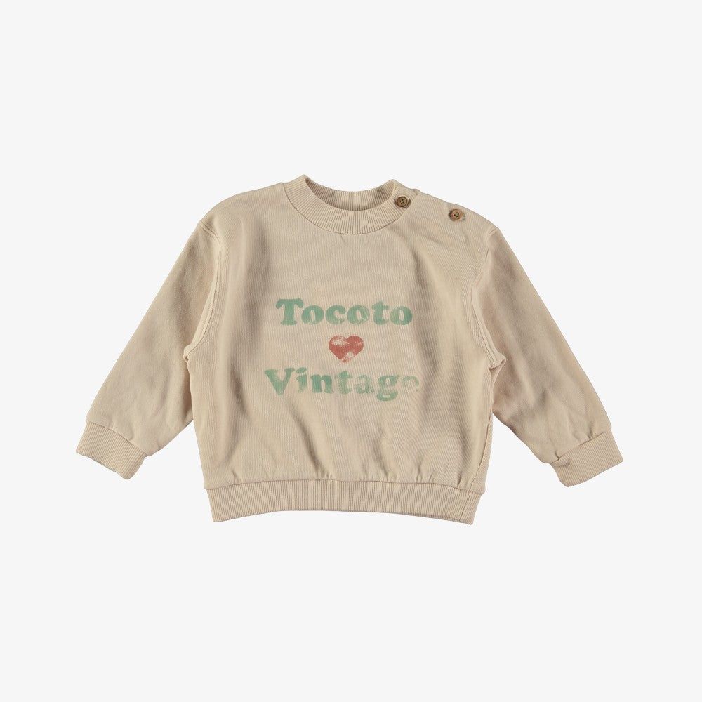 Tocoto Vintage Vintage Sweatshirt - Beige