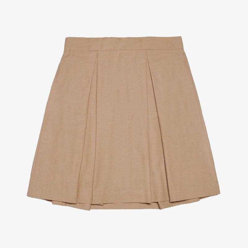 Max & Co Big Pleats Skirt - Tan