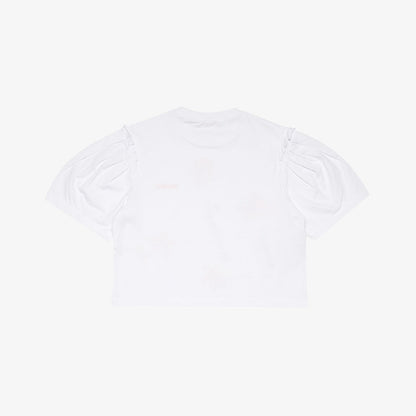 Marni Ruffle T-Shirt - White