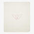 Emporio Armani Logo Blanket - White-pink